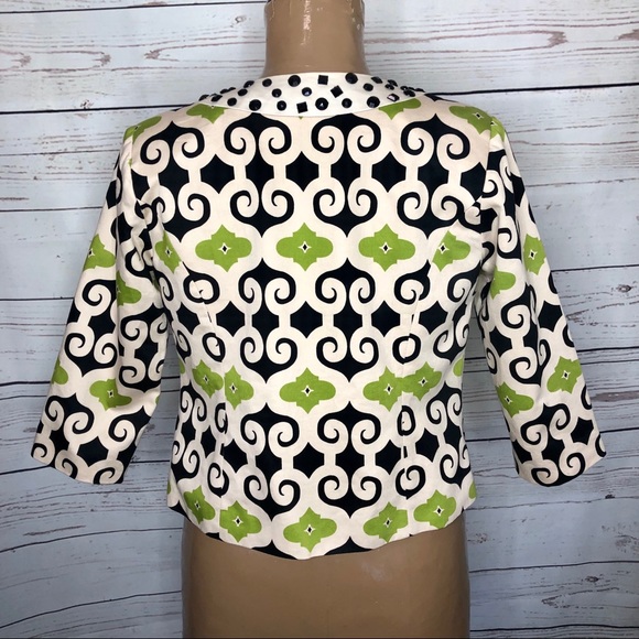 🌵Carol Little Retro 70’s Cropped Jacket W Gems - Picture 2 of 8